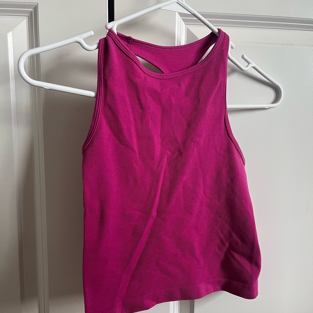 Free people pink seamless tank